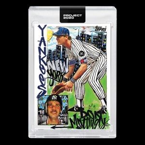 Topps Project 2020 Don Mattingly by King Saladeen